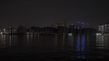 Tokyo Toyosu Gururi Park Gece Manzarası 2022 Haziran