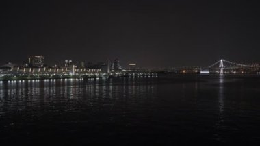 Tokyo Toyosu Gururi Park Gece Manzarası 2022 Haziran