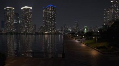 Tokyo Toyosu Gururi Park Gece Manzarası 2022 Haziran