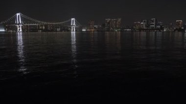 Tokyo Toyosu Gururi Park Gece Manzarası 2022 Haziran