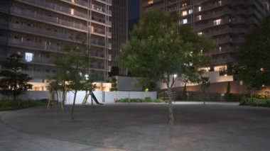 Tokyo Shinagawa Deniz Kenarı Gece Manzarası 2022