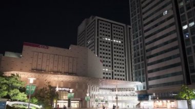 Tokyo Shinagawa Deniz Kenarı Gece Manzarası 2022