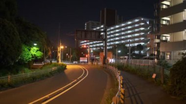 Tokyo Shinagawa Deniz Kenarı Gece Manzarası 2022