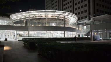 Tokyo Shinagawa Deniz Kenarı Gece Manzarası 2022