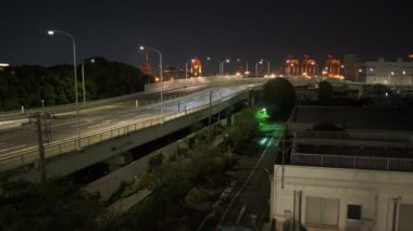 Tokyo Shinagawa Deniz Kenarı Gece Manzarası 2022