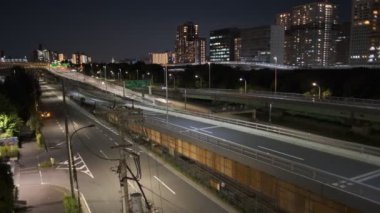 Tokyo Shinagawa Deniz Kenarı Gece Manzarası 2022