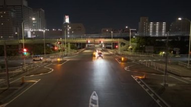 Tokyo Shinagawa Deniz Kenarı Gece Manzarası 2022