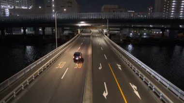 Tokyo Shinagawa Deniz Kenarı Gece Manzarası 2022