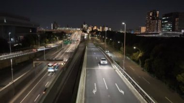 Tokyo Shinagawa Deniz Kenarı Gece Manzarası 2022