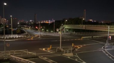 Tokyo Shinagawa Deniz Kenarı Gece Manzarası 2022