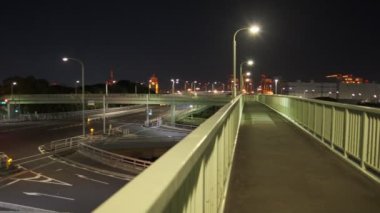 Tokyo Shinagawa Deniz Kenarı Gece Manzarası 2022