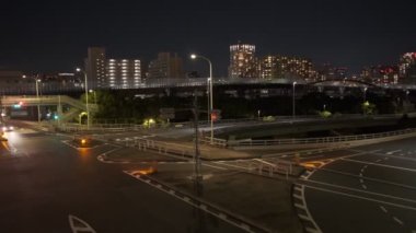Tokyo Shinagawa Deniz Kenarı Gece Manzarası 2022