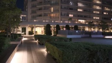 Tokyo Shinagawa Deniz Kenarı Gece Manzarası 2022