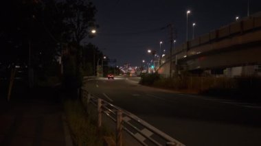 Tokyo Shinagawa Deniz Kenarı Gece Manzarası 2022