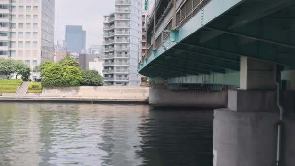 東京隅田川シネマティックビデオ2022年6月 — ストック動画