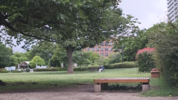Tokyo Kiba Parkı Sinematik Video 2022 Haziran — Stok video