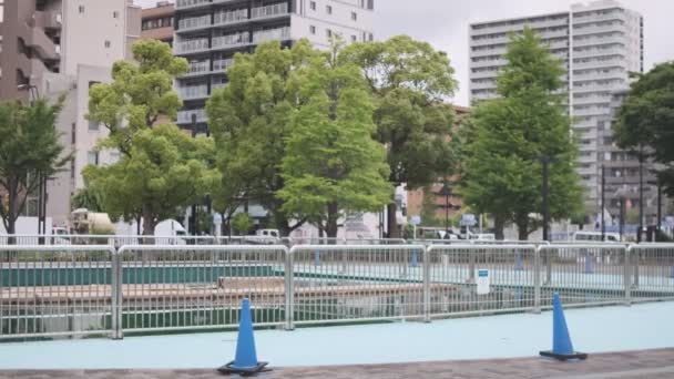 Tokyo Kiba Park Cinematic Video 2022 6月2日 — 图库视频影像