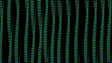 Çizgi rengi CG parçacık hareketi grafikleri