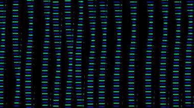Çizgi rengi CG parçacık hareketi grafikleri