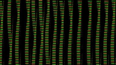 Çizgi rengi CG parçacık hareketi grafikleri