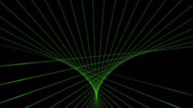 Çizgi rengi CG parçacık hareketi grafikleri