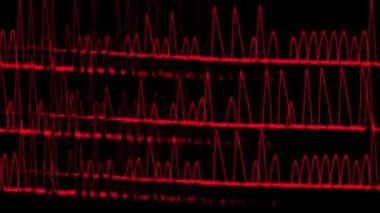 Çizgi rengi CG parçacık hareketi grafikleri