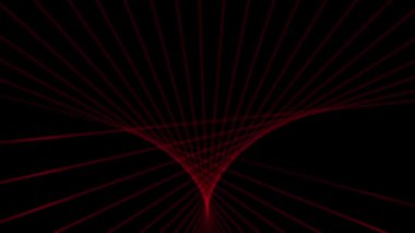 Çizgi rengi CG parçacık hareketi grafikleri