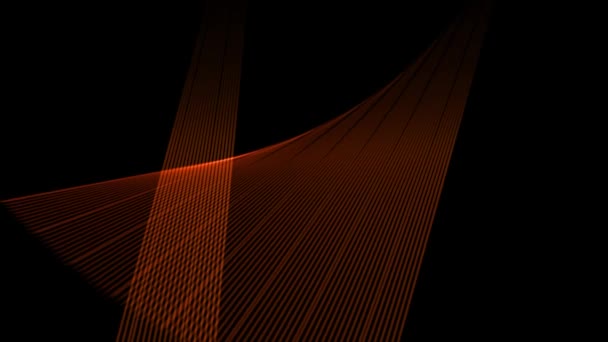 Line Color Particle Motion Graphics — Stockvideo