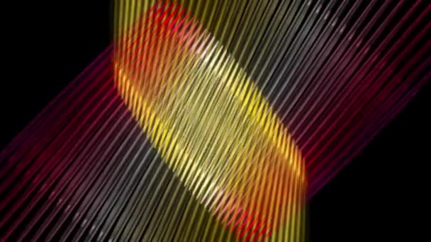 Line Color Particle Motion Graphics — Video