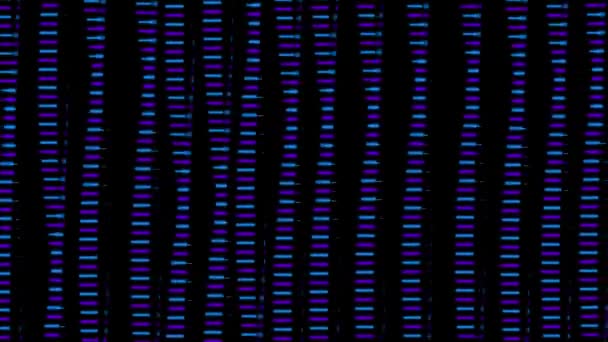 Línea Color Gráficos Movimiento Partículas — Vídeos de Stock