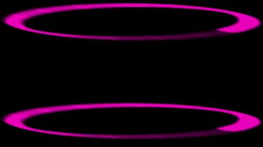 Girdap dairesi ön CG parçacık hareketi grafikleri