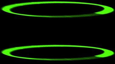 Girdap dairesi ön CG parçacık hareketi grafikleri