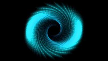 Girdap dairesi ön CG parçacık hareketi grafikleri