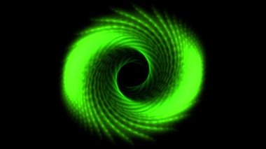 Girdap dairesi ön CG parçacık hareketi grafikleri