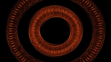 Girdap dairesi ön CG parçacık hareketi grafikleri