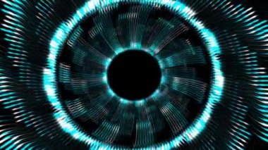 Girdap dairesi ön CG parçacık hareketi grafikleri