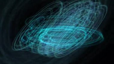 Girdap dairesi ön CG parçacık hareketi grafikleri