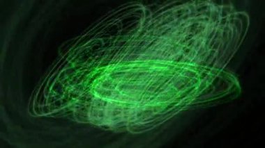 Girdap dairesi ön CG parçacık hareketi grafikleri