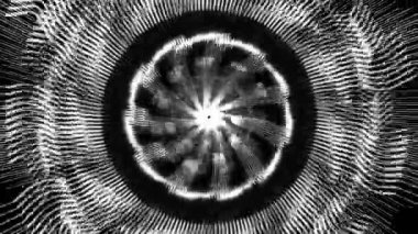 Girdap dairesi ön CG parçacık hareketi grafikleri