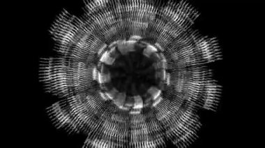 Girdap dairesi ön CG parçacık hareketi grafikleri