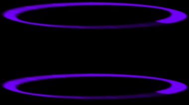 Girdap dairesi ön CG parçacık hareketi grafikleri