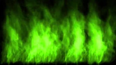 Alev titreşimli renk CG canlandırma grafikleri