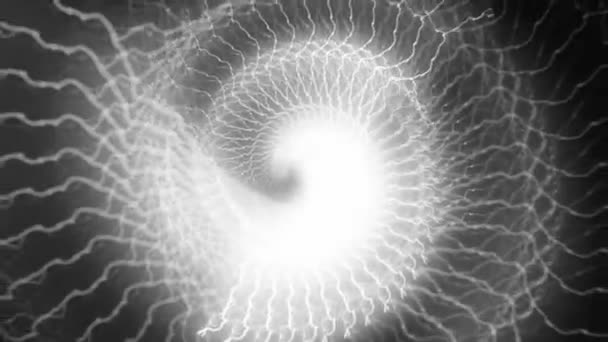 Vortex Circle Front Particle Motion Graphics — Vídeo de Stock