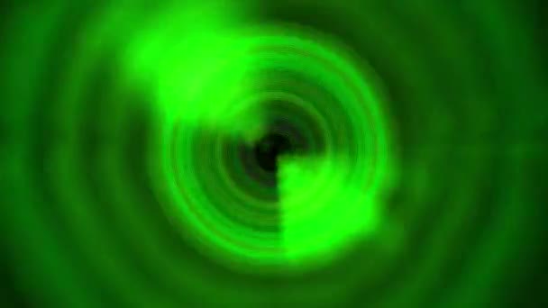 Vortex Circle Front Particle Motion Graphics — Vídeo de Stock