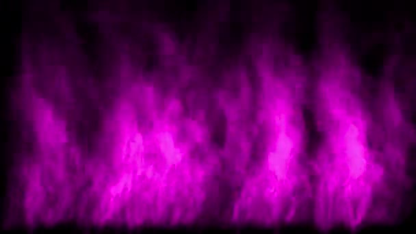 Flame Waver Color Animación Gráficos Movimiento — Vídeo de stock