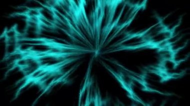 Vakum rengi CG Parçacık Hareketi Grafikleri