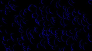 İnce çizgiler hareket eden CG parçacıkları hareket grafikleri