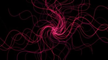 İnce çizgiler hareket eden CG parçacıkları hareket grafikleri