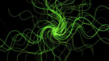 İnce çizgiler hareket eden CG parçacıkları hareket grafikleri