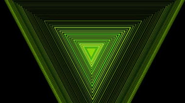 Üçgen şekli CG parçacık hareketi grafikleri